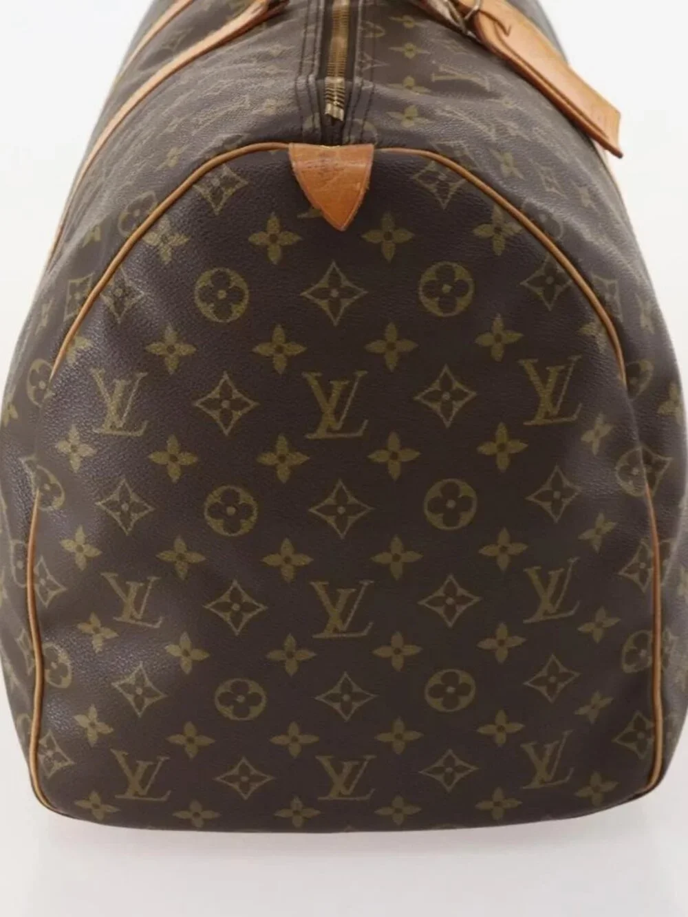 LOUIS VUITTON Monogram Keepall 55 Boston Bag M41424 LV Auth 186234A